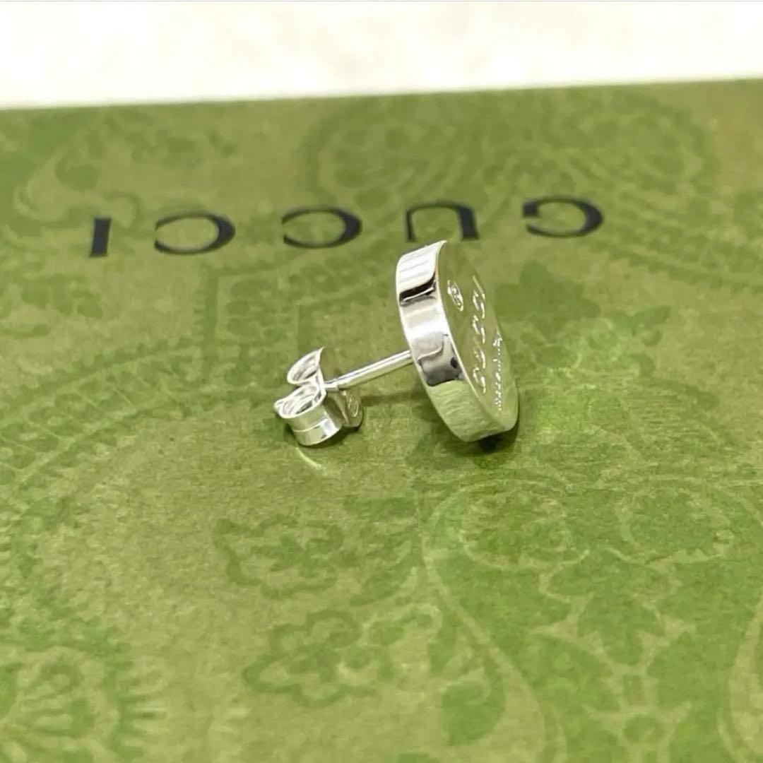 【極美品】グッチ　ラウンドピアス　片耳　925 メンズ/レディース