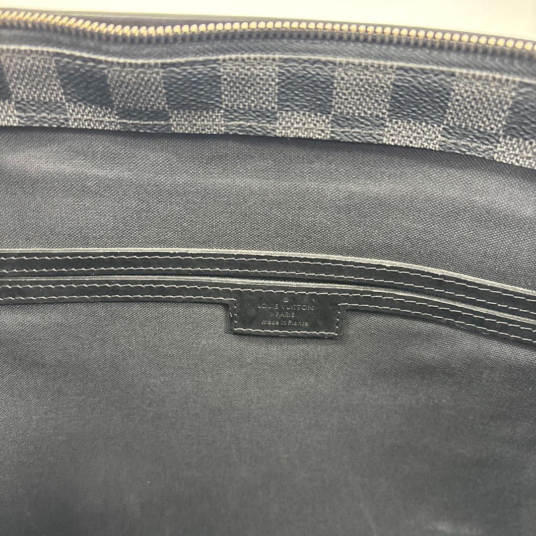 極美品 ダミエグラフィット タダオ レザー 2way トートバッグ ルイヴィトン