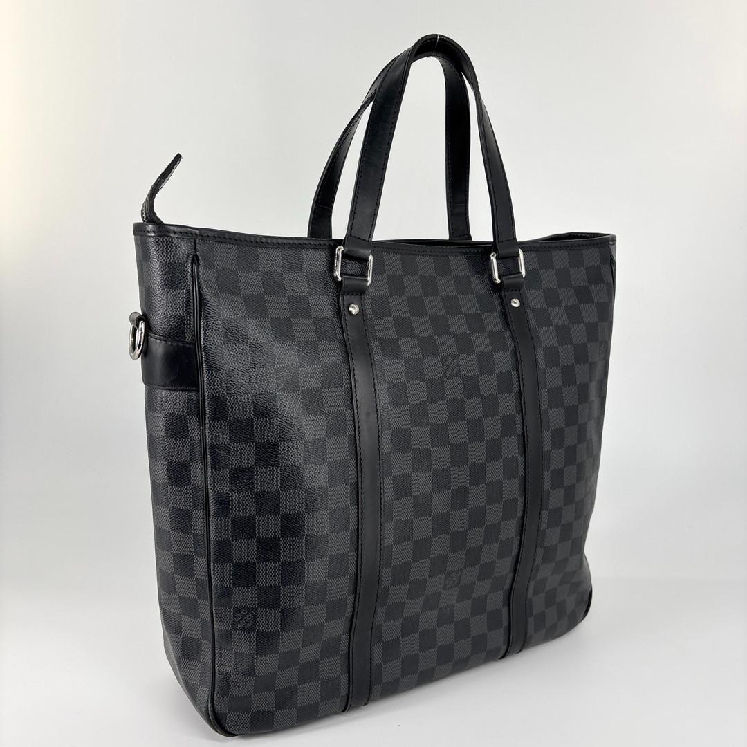 極美品 ダミエグラフィット タダオ レザー 2way トートバッグ ルイヴィトン
