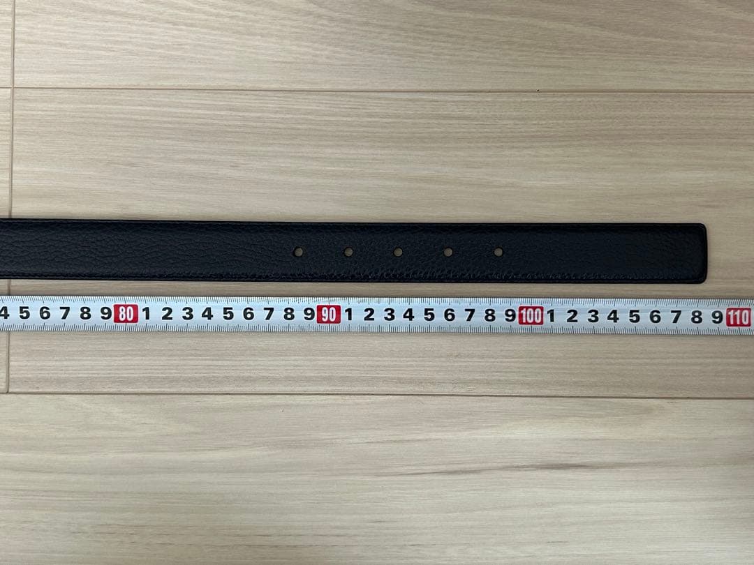 GUCCI ネイビー ベルト 95-38 サイズ