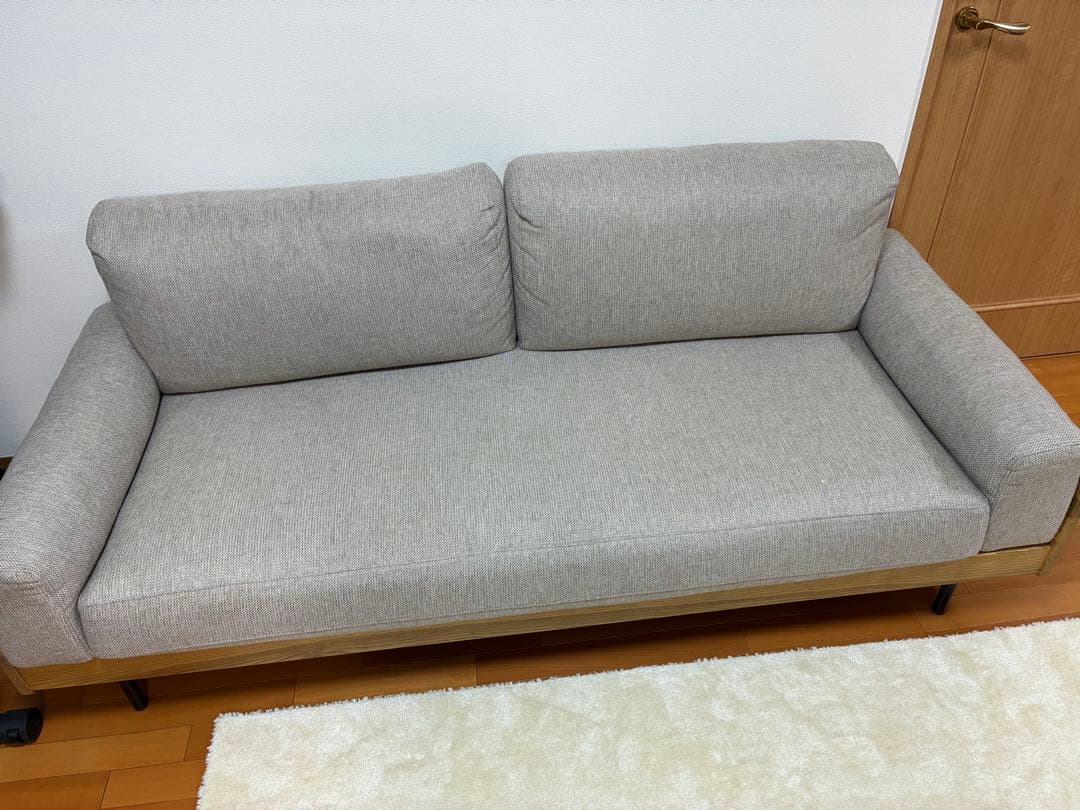 ウニコ　TREL(トレル)　カバーリングソファ 3シーター