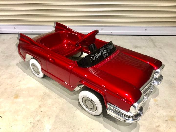 ◼️超希少　キャデラック　ペダルカー　カスタム　キャンディーレッド◼️