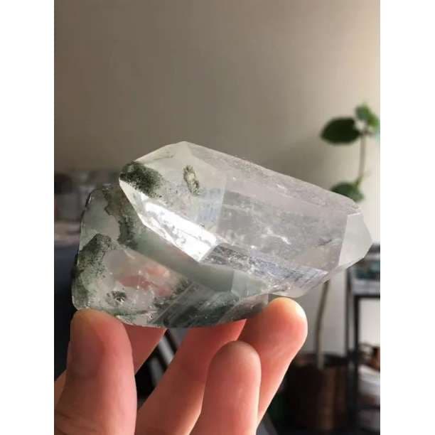 ガーデンクォーツ パキスタン産 原石 2つつなぎ 希少 天然石 パワーストーン