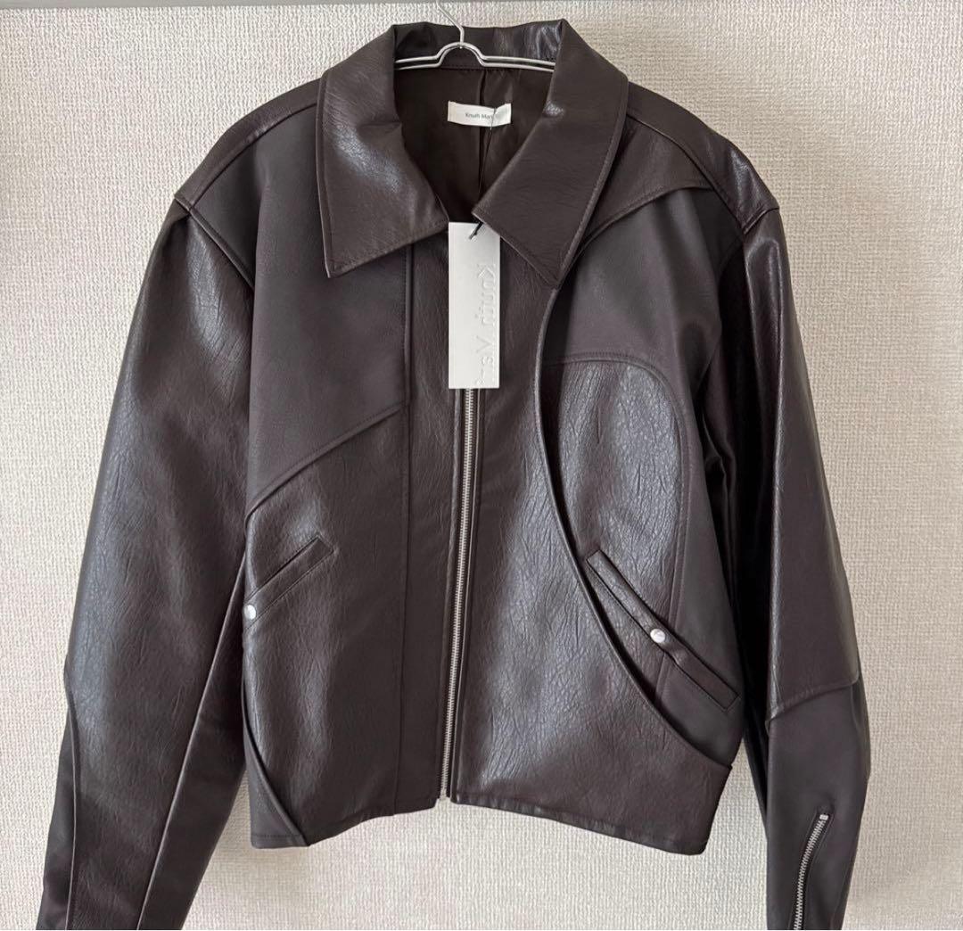 ジャケット・アウター Knuth Marf leather riders blouson