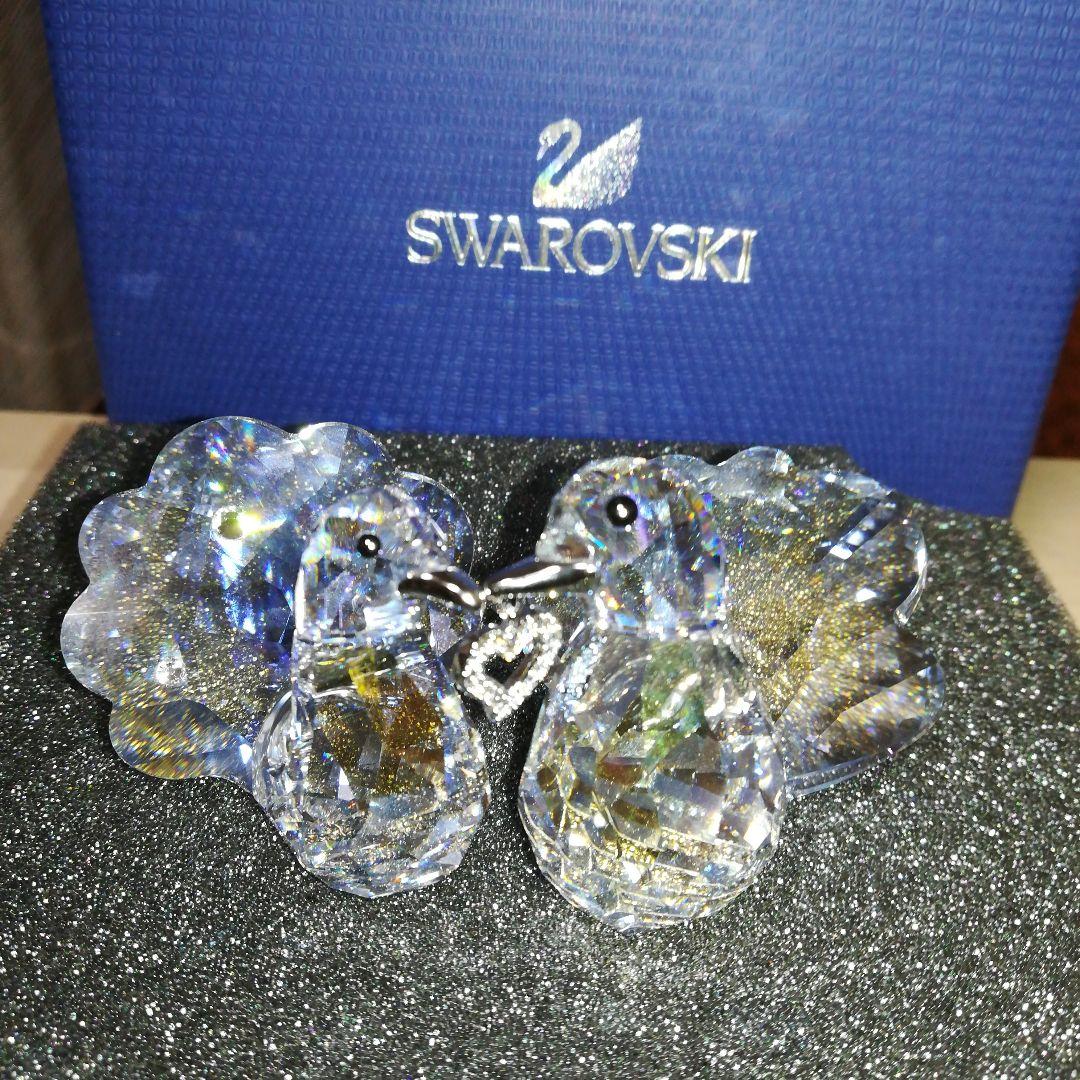 スワロフスキー　キジバト　愛の鳥