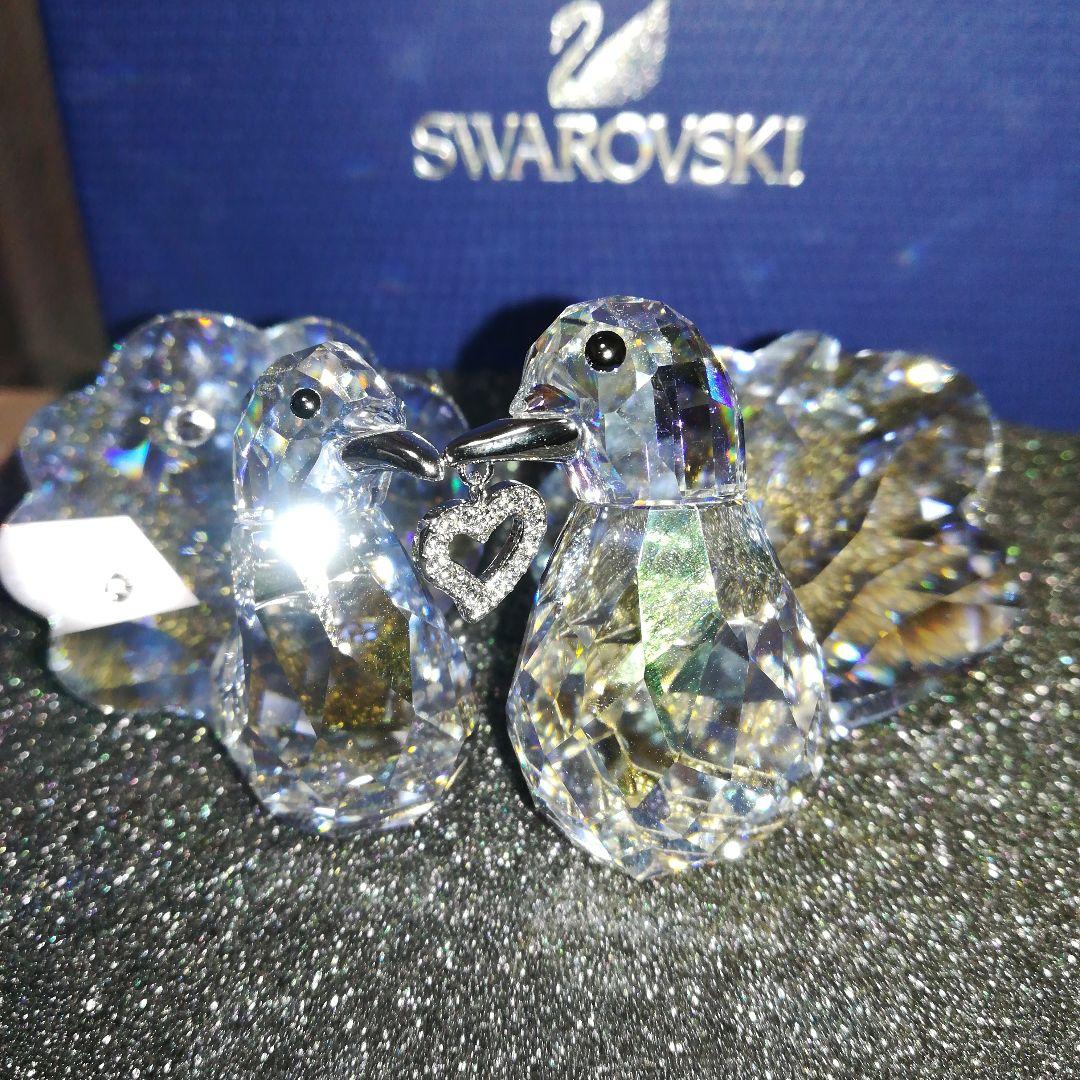スワロフスキー　キジバト　愛の鳥
