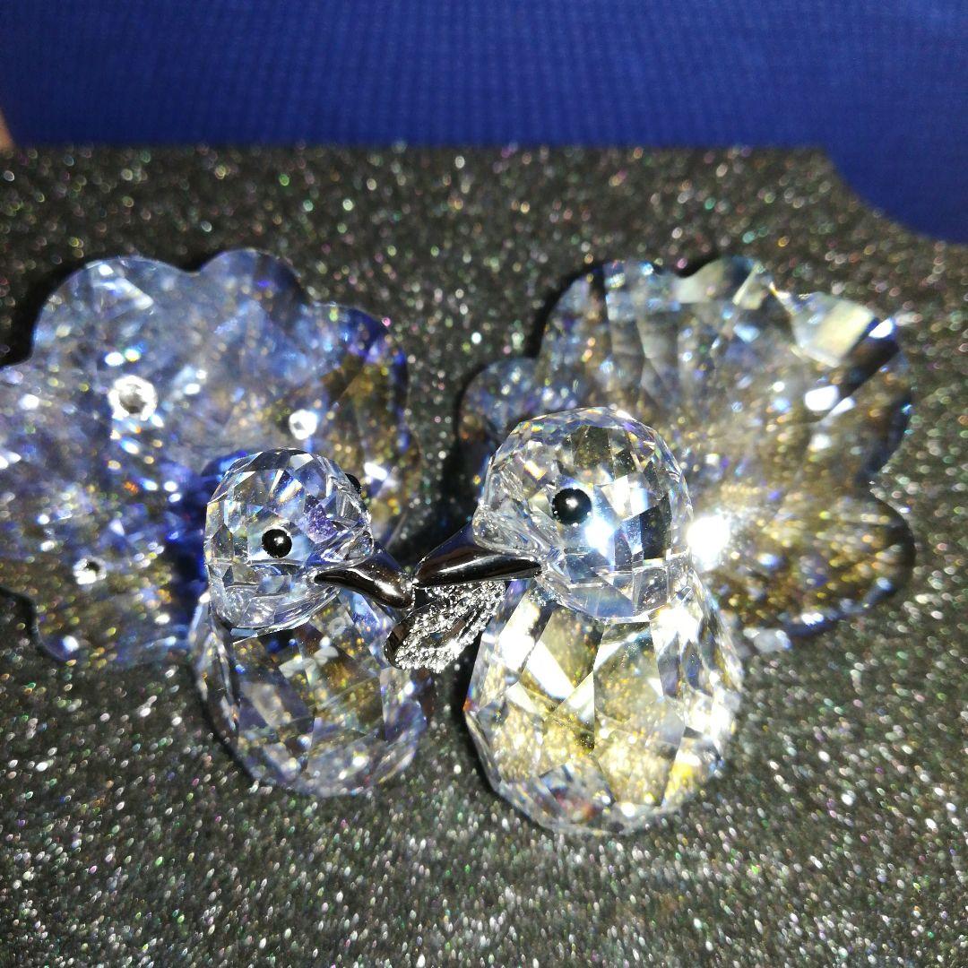 スワロフスキー　キジバト　愛の鳥