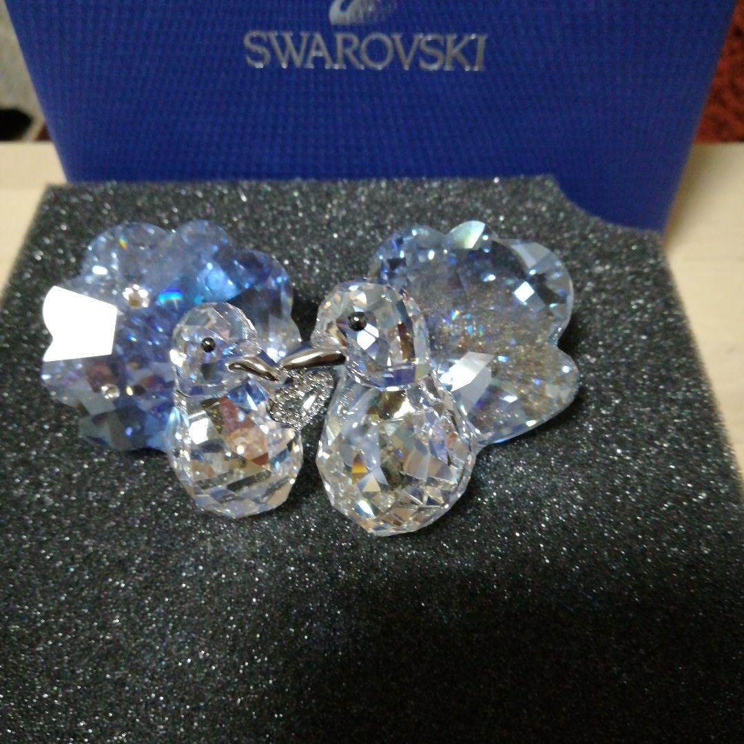 スワロフスキー　キジバト　愛の鳥