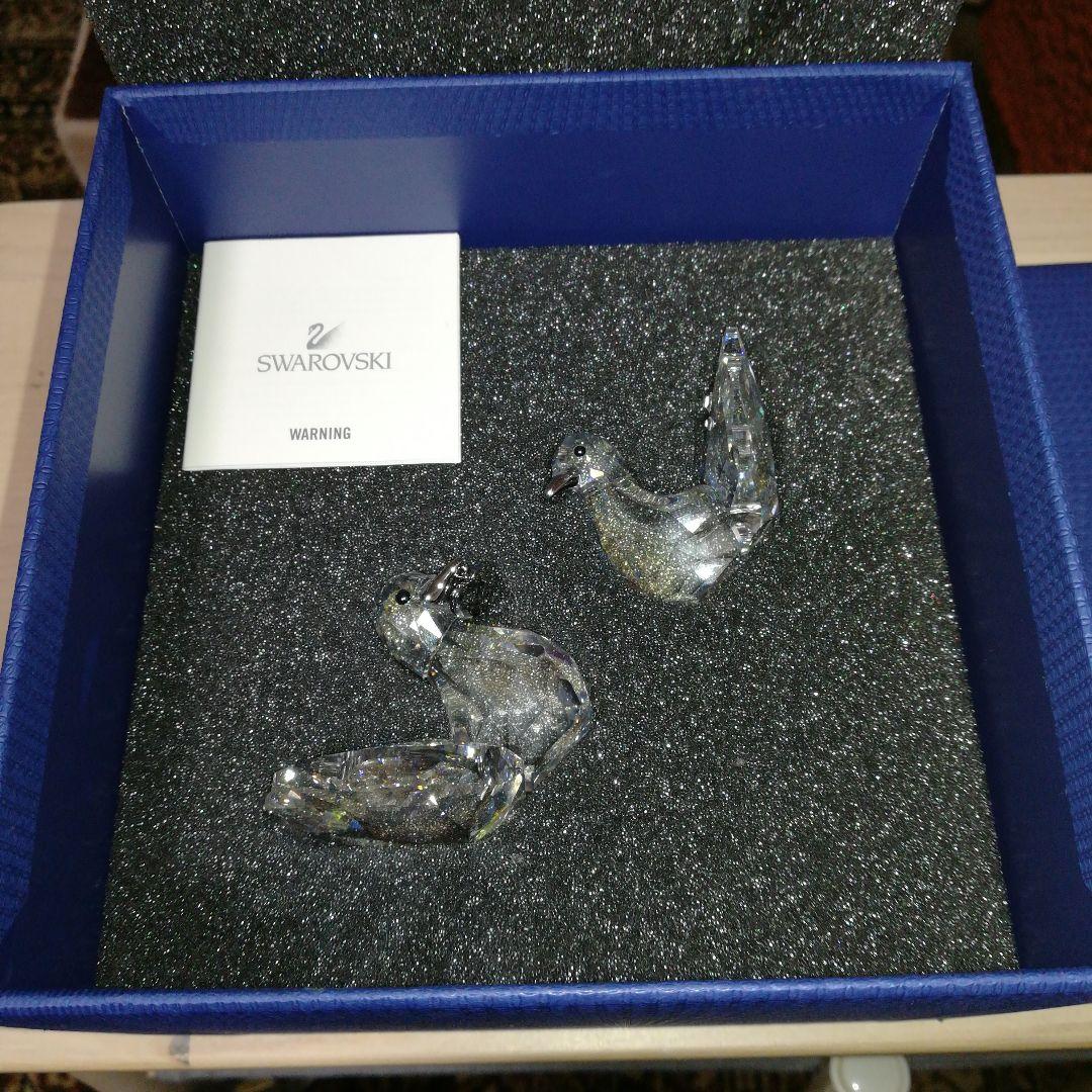 スワロフスキー　キジバト　愛の鳥