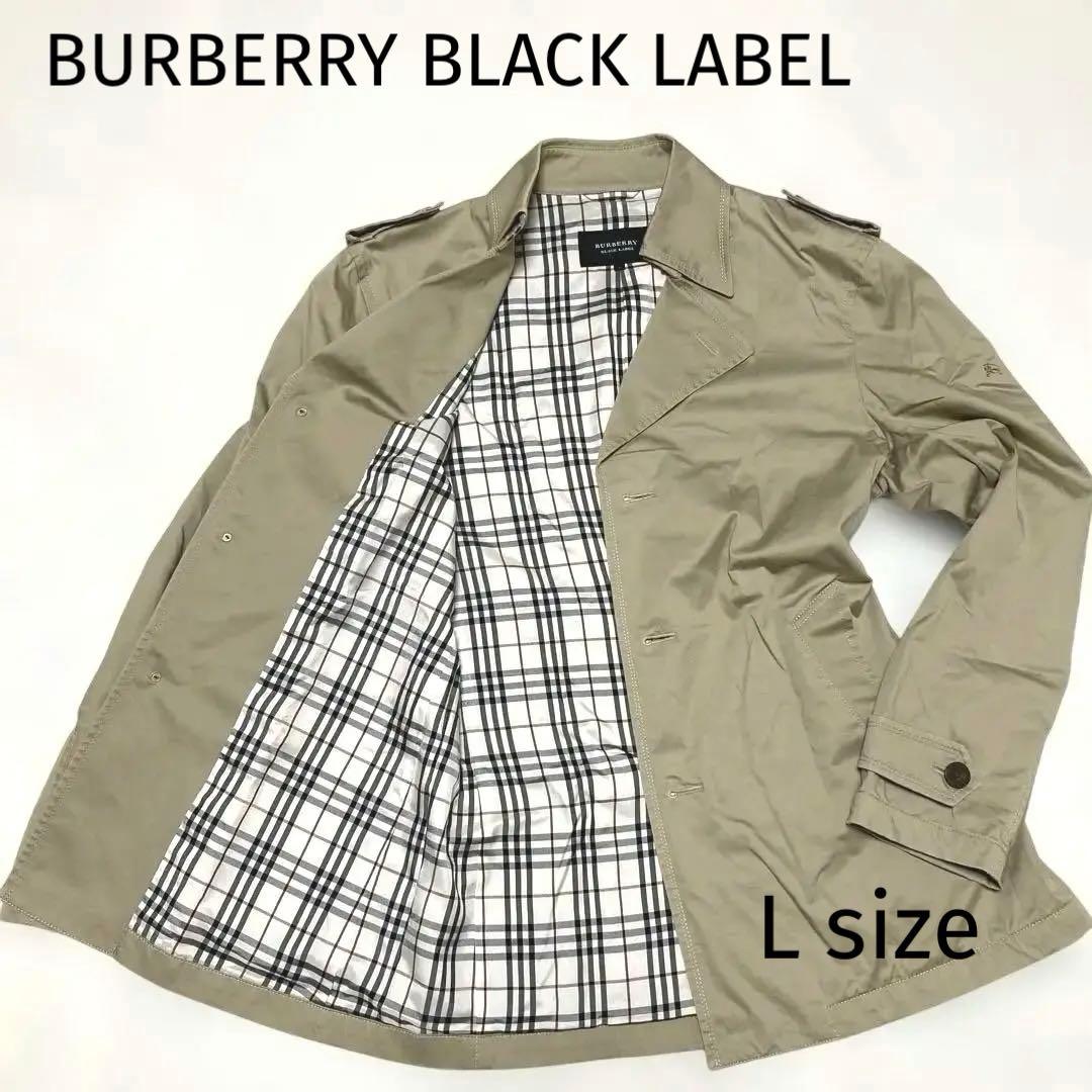 BURBERRY BLACK LABEL ショートトレンチコート L ベージュ