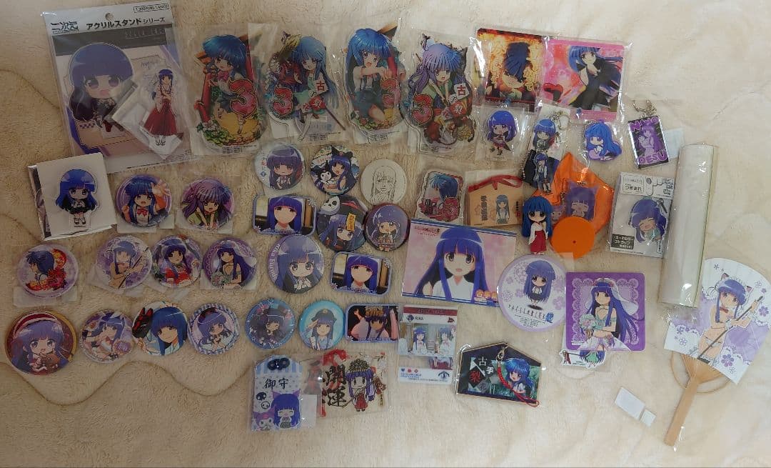 ひぐらしのなく頃に 古手梨花 まとめ売り アクスタ 缶バッジ