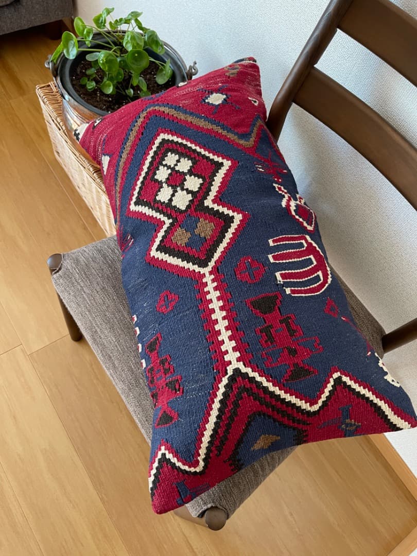 オールドキリムクッションカバー