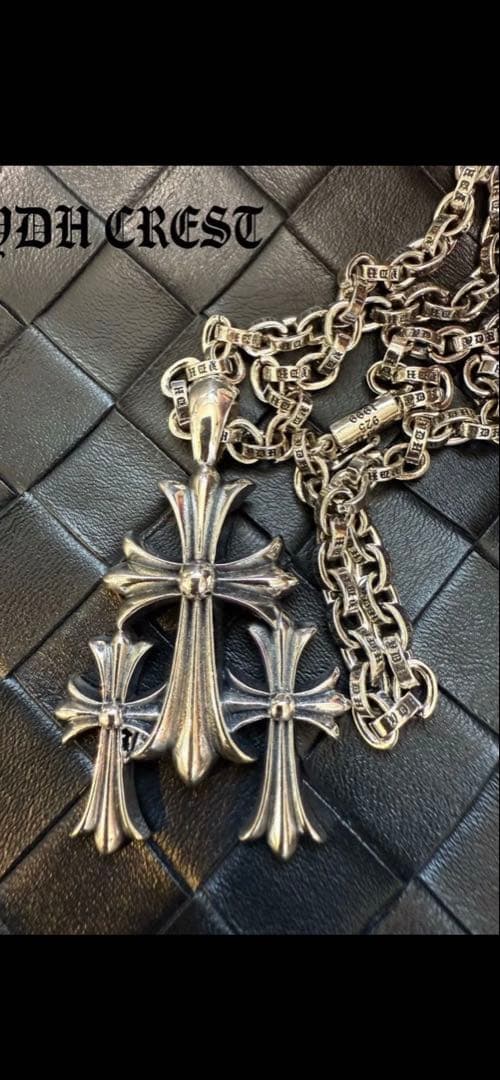 シルバー925 クロスデザイン ネックレス