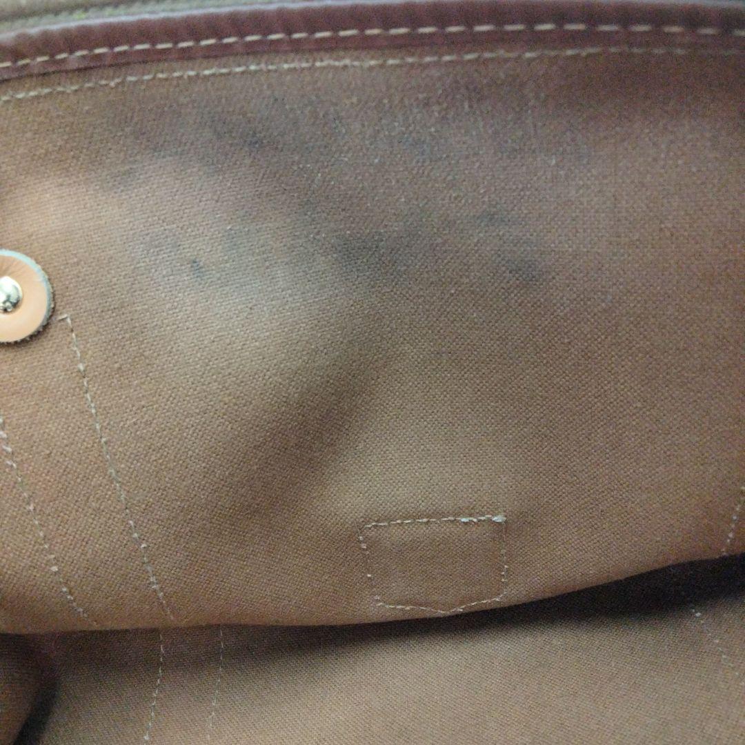 JP20 セリーヌ 極美品 マカダム ボストンバッグ トリオンフ ゴールド金具