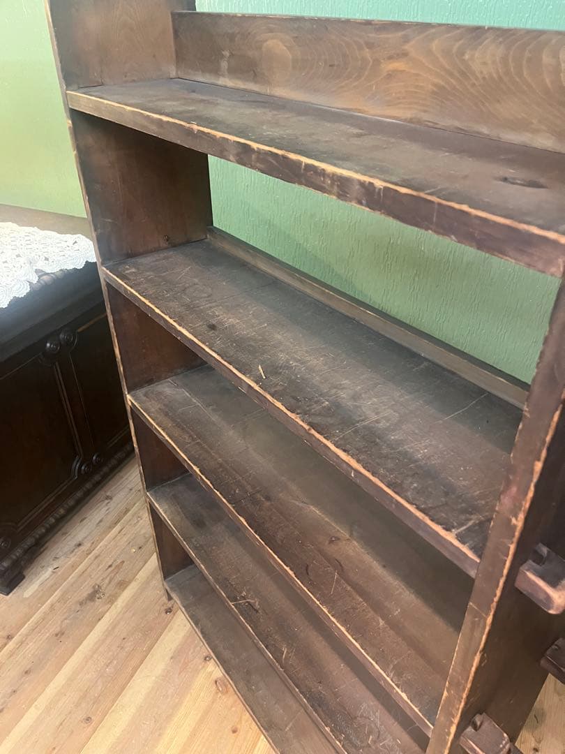 楔棚 昭和レトロ 当時物 ラック インテリア