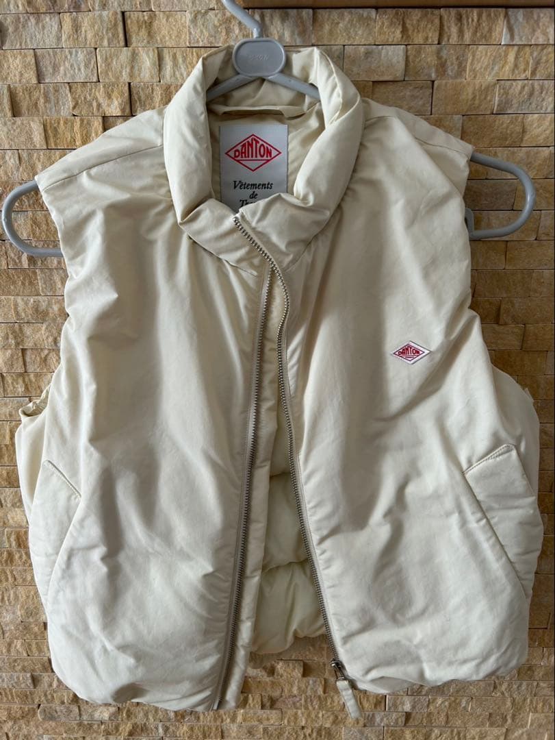 【美品】DANTON ハイロフトダウンベスト