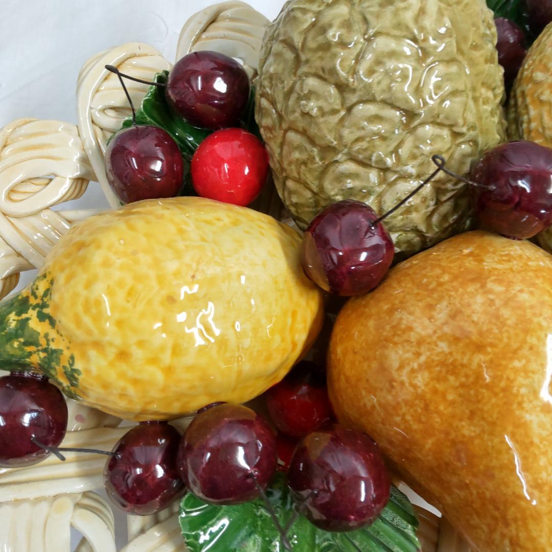 イタリア製　飾りもの　置き物　新品　インテリア　果実