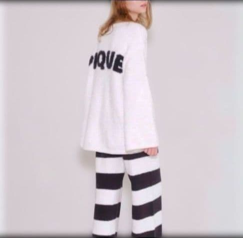 ジェラートピケGHOSTプルオーバー＆GHOSTボーダーロングパンツ