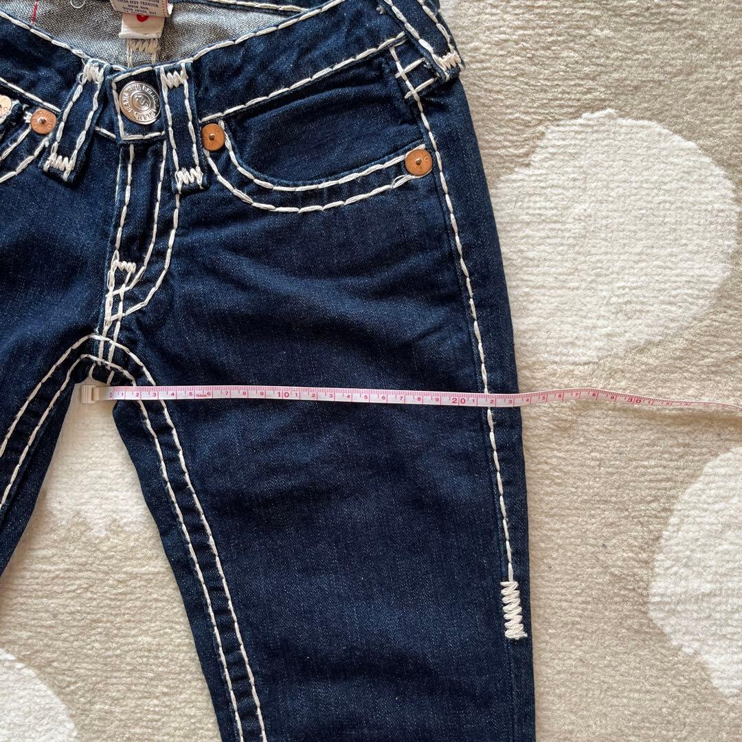 TRUE RELIGION JOEY SUPER T フレア 極太ステッチＷ24