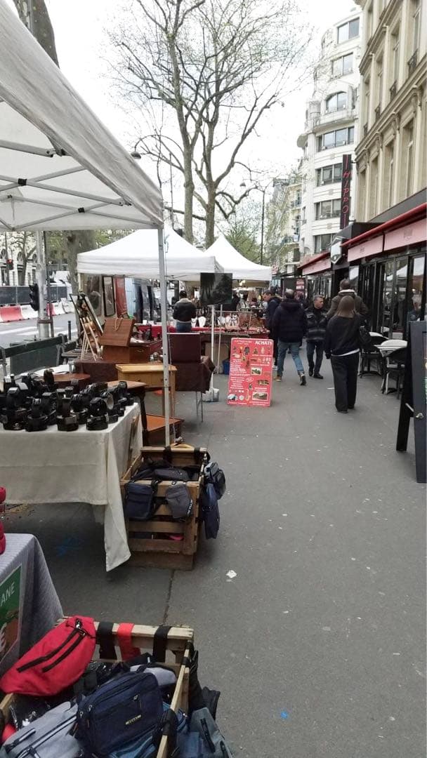 パリ蚤の市購入rococoゴールドフォトフレームフランス蚤の市