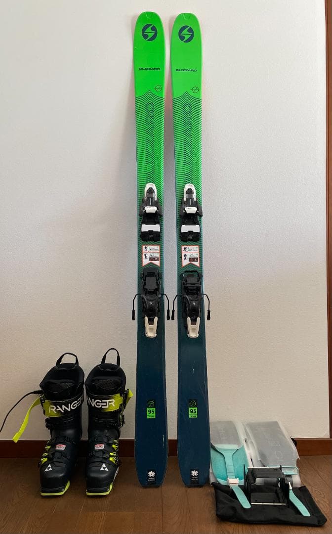 バックカントリースキーセット
