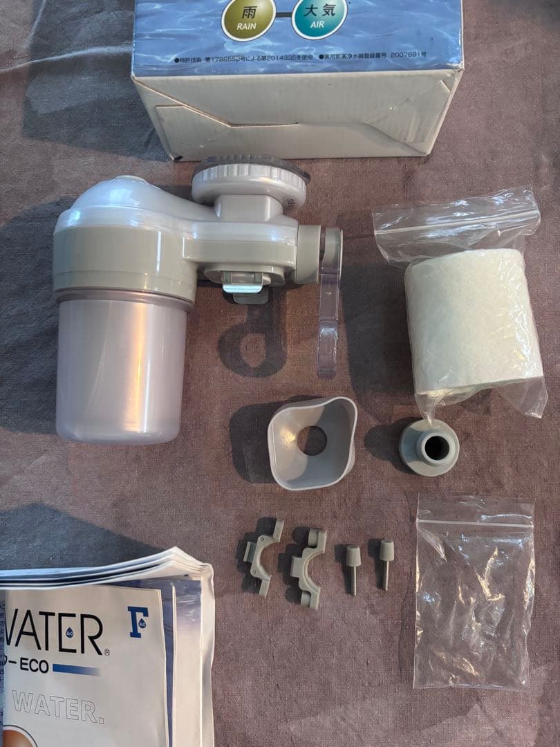【未使用】素粒水 ONE WATER Eco 蛇口用浄水器 ワンウォーターエコ