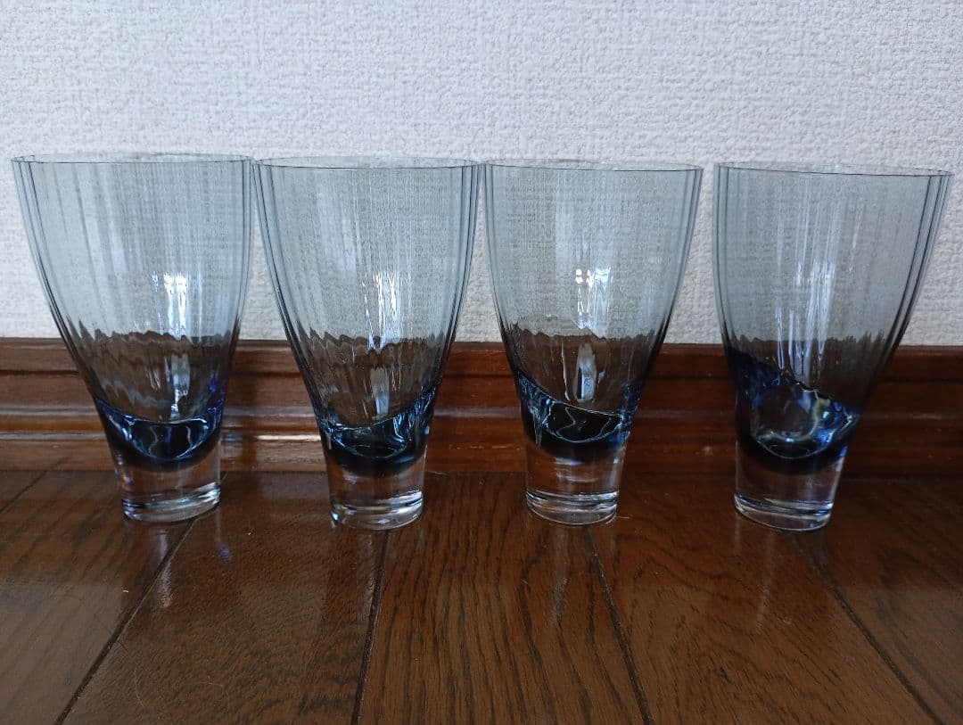 sghr ＣＹＳＴ・スガハラ シストタンブラー・インディゴブルー4個