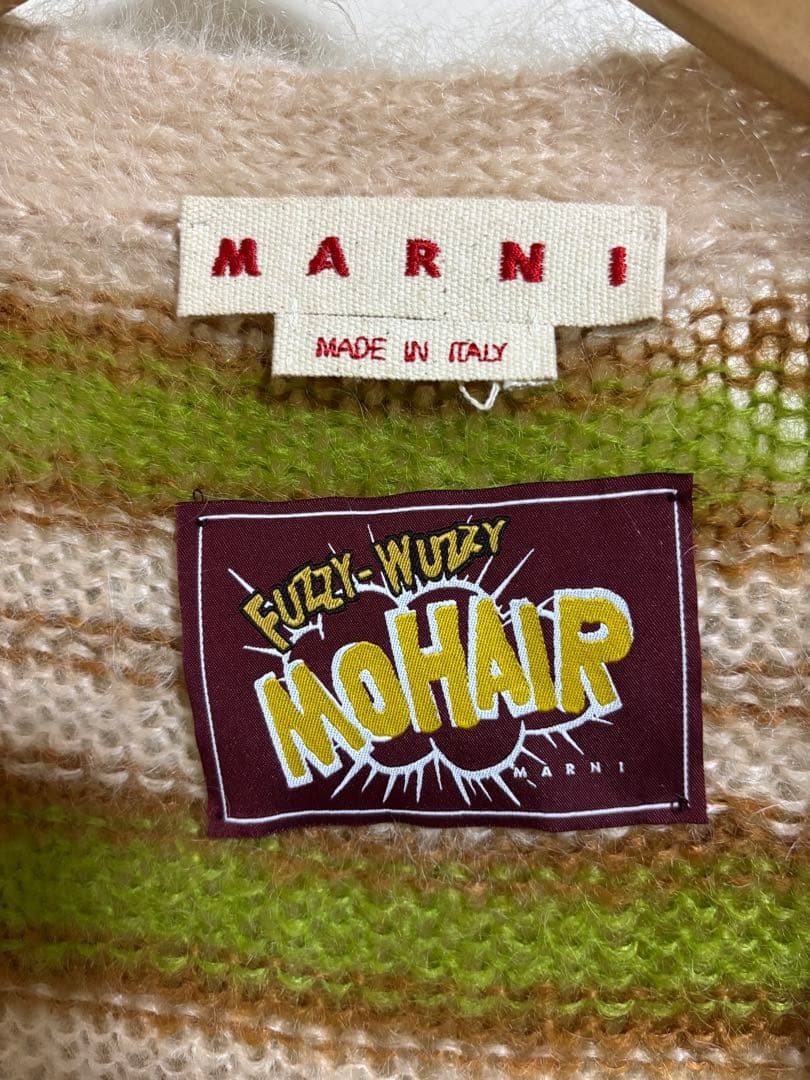 XmasイブSALE！マルニ　モヘアカーディガン　46 渡辺直美着用