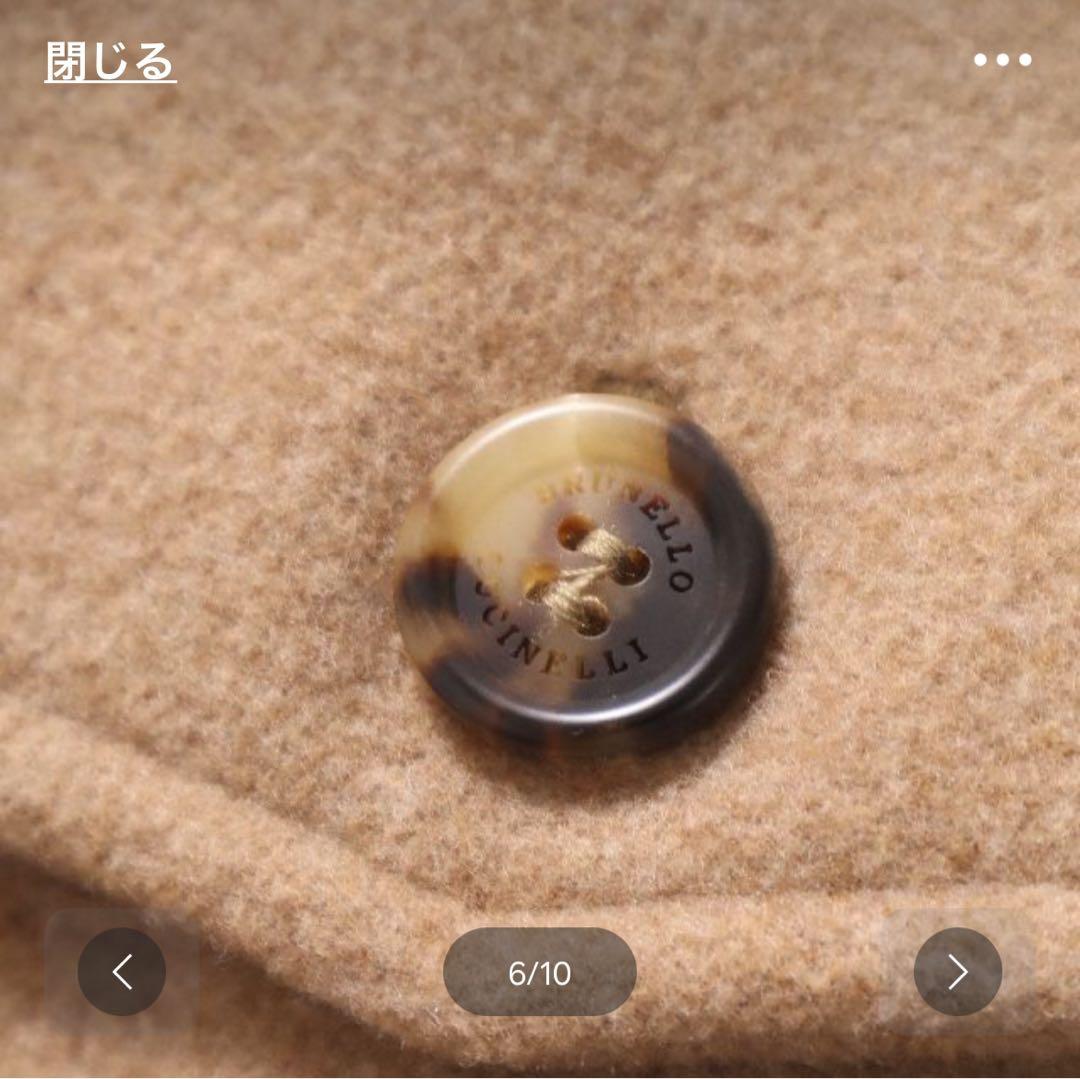 ブルネロクチネリ ボンバーファージャケット