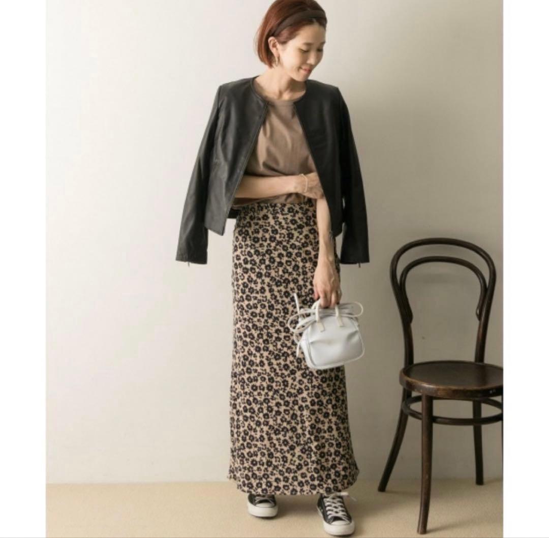 URBAN RESEARCH ブラックノーカラーレザージャケット 36