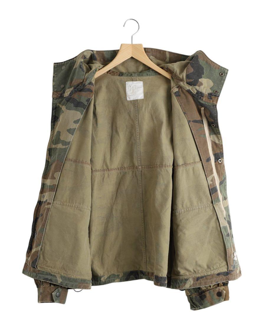 ANCELLM 25aw CAMO ZIPUP HOODIE サイズ2