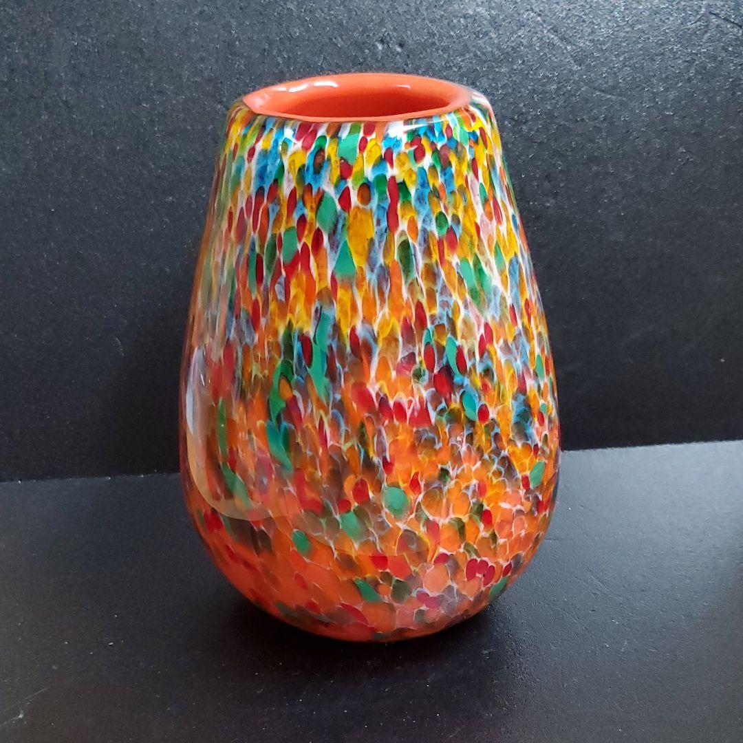 ムラノガラス？の花瓶