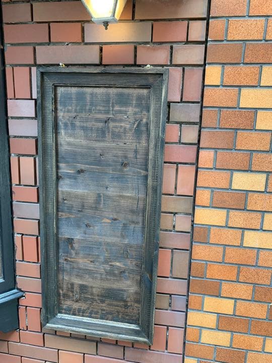 木製額パネルサイズ45cm×95cm 厚み4cm店舗什器 店舗什器 アンティーク