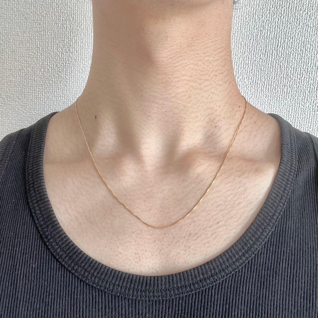 14k アンティーク　ゴールドネックレス　50cm