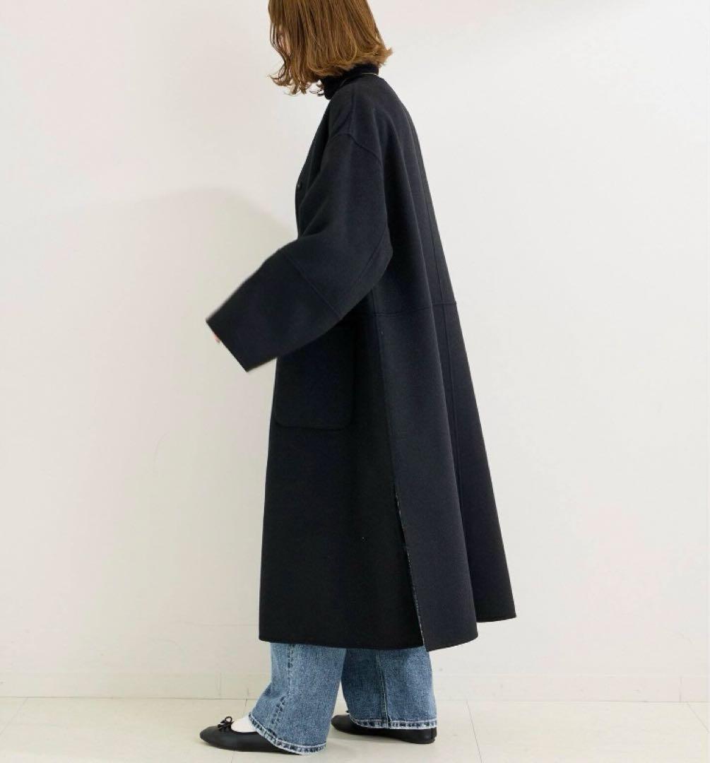 S120ブレンドリバーシブルコート　ブラック