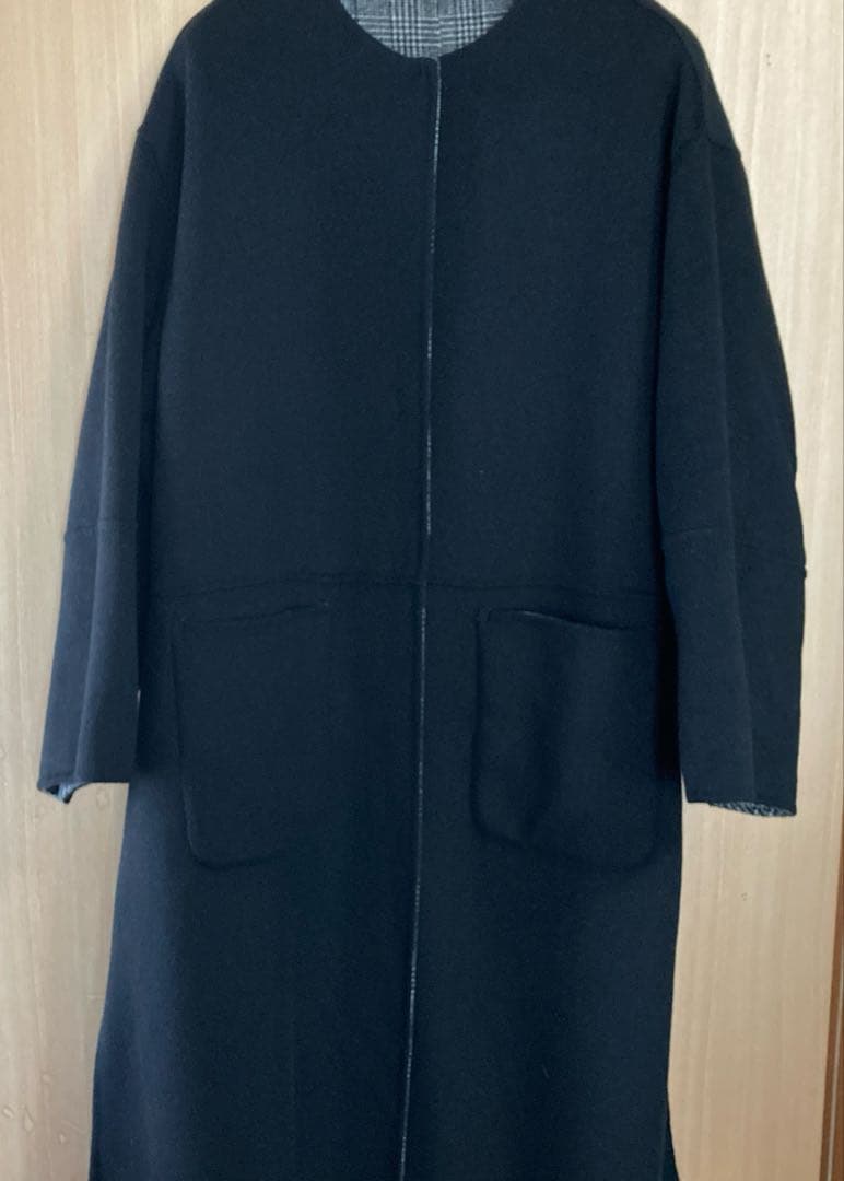 S120ブレンドリバーシブルコート　ブラック