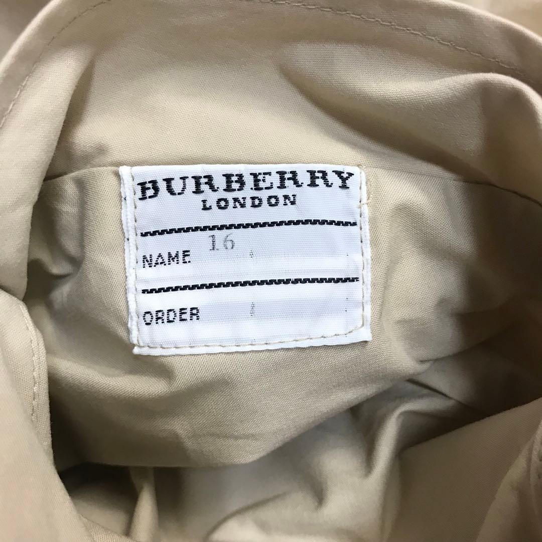 バーバリー Burberry ステンカラーコート ノバチェック べージュ M