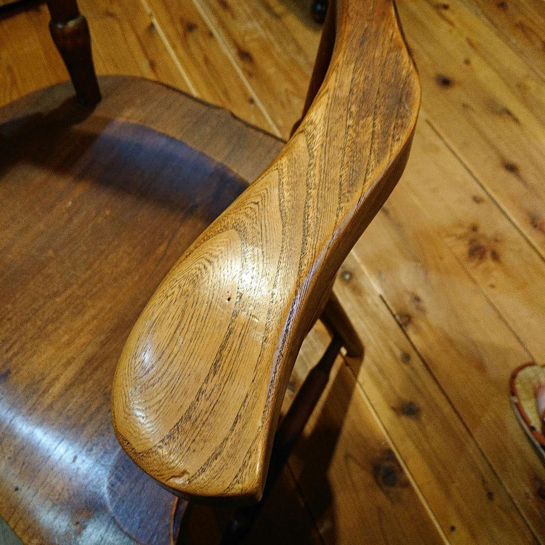 木製アームチェア1脚