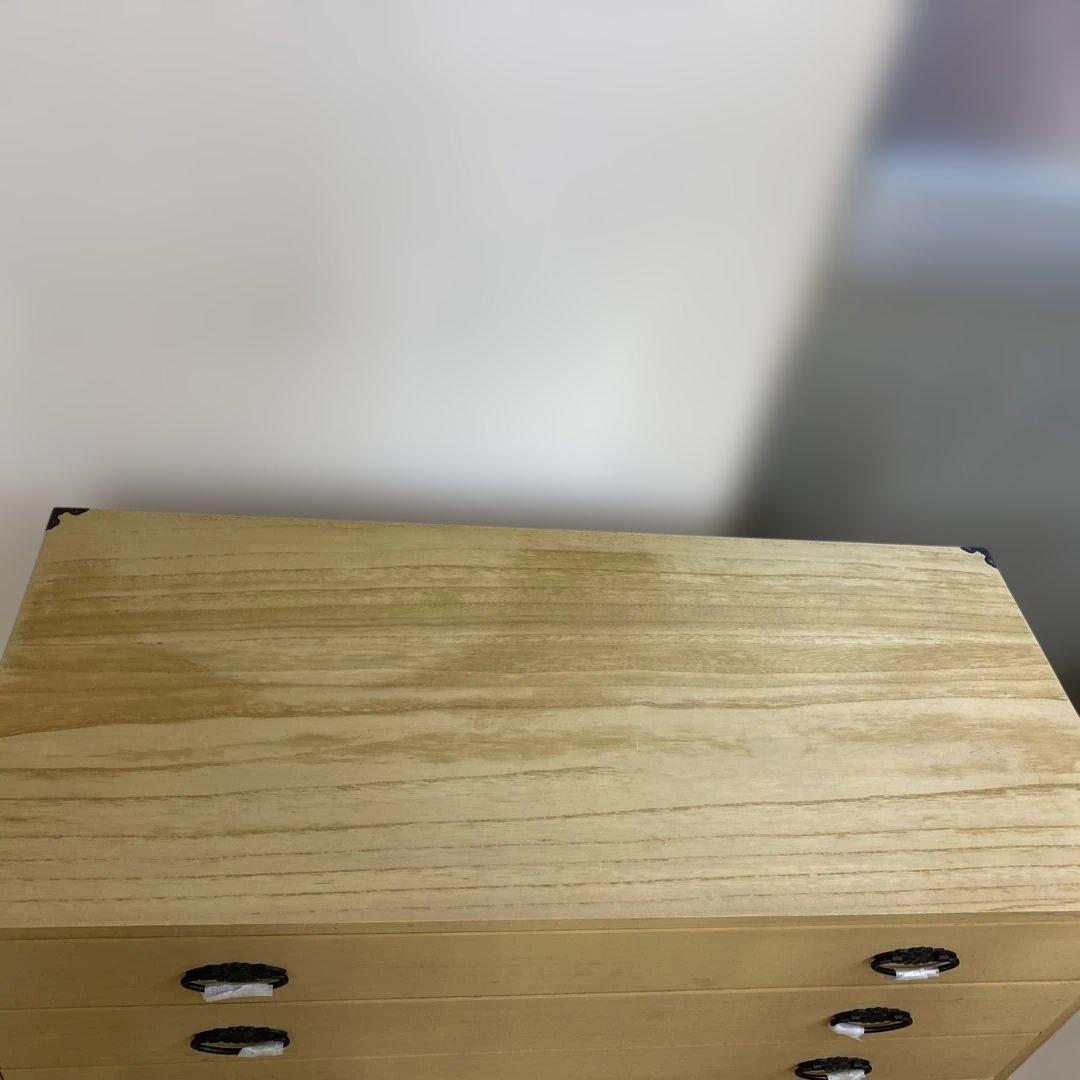 桐（❓）和箪笥　5段引き出し　昭和レトロな