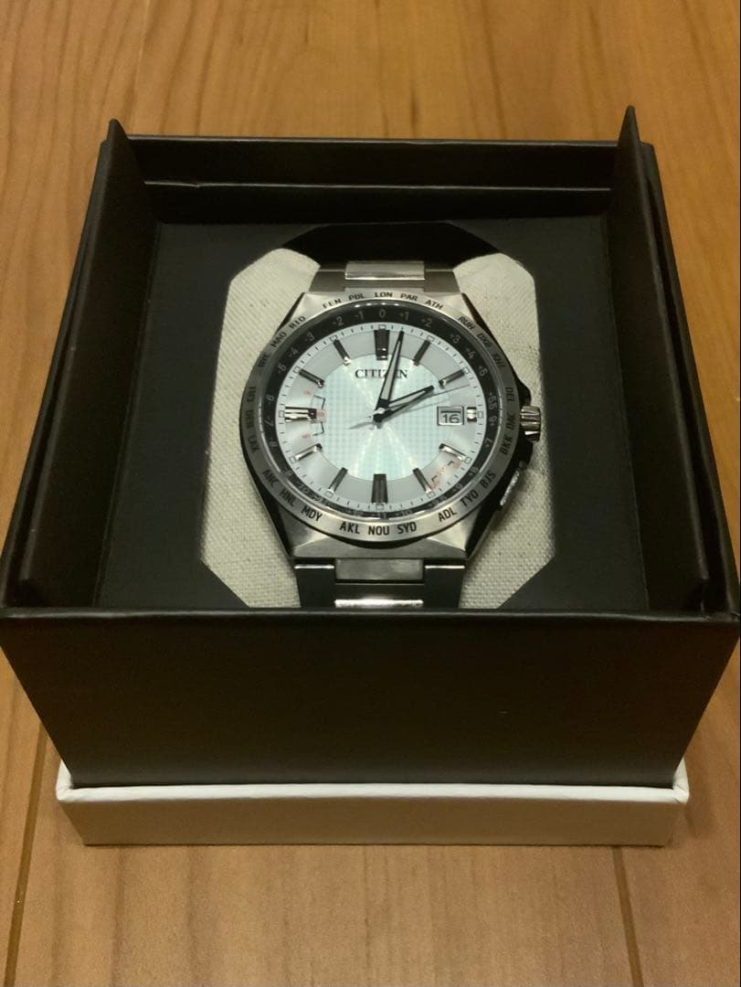 シチズン CITIZEN アテッサ CB0210-54A ソーラー電波 メンズ