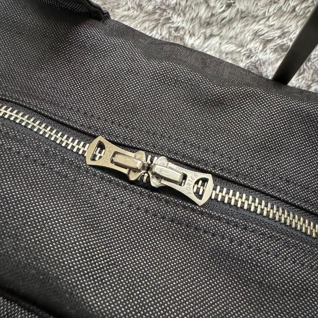 美品★PORTER ポーター ボストンバック スモーキー キャンバス3WAY