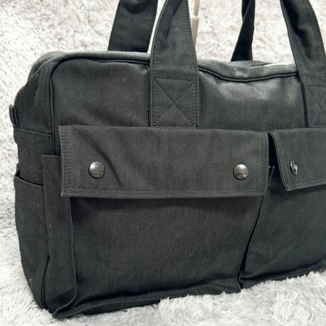 美品★PORTER ポーター ボストンバック スモーキー キャンバス3WAY