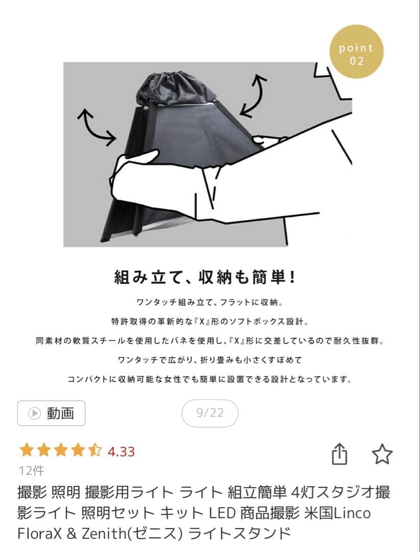 LINCO Inc. FloraX & Zenith LEDライトセット