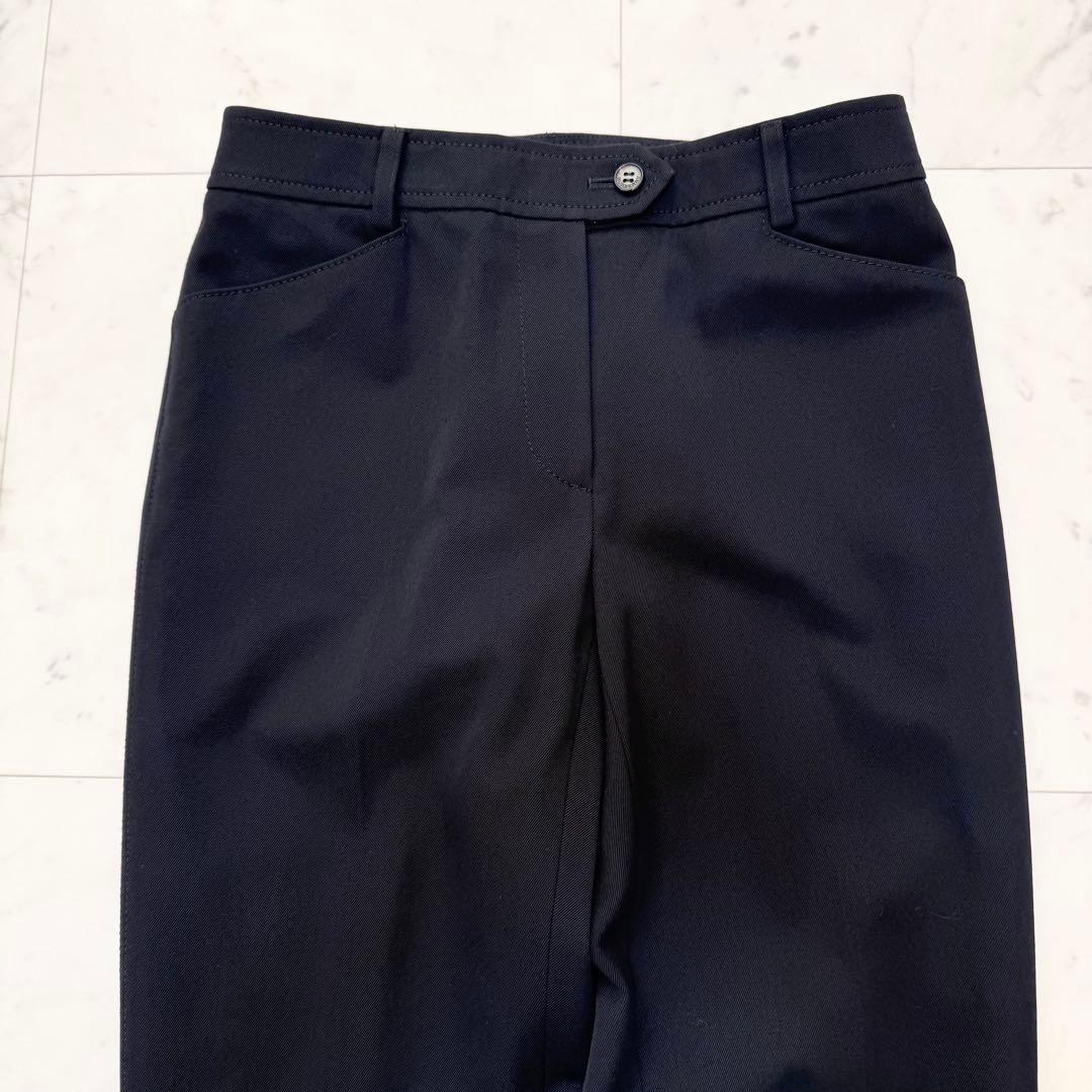 【美品】BURBERRY バーバリー パンツスーツ ビジネス ブラック 黒