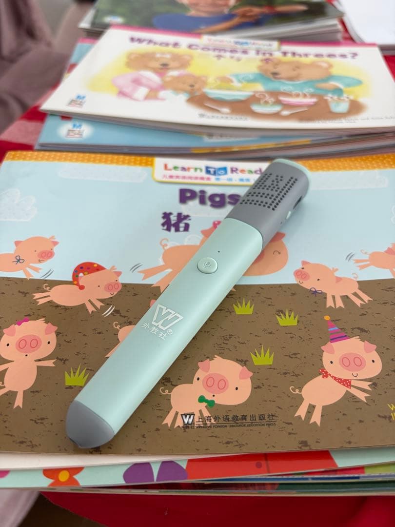 [中古]中国版CTP絵本　レベル1 36冊　専用タッチペン(充電池)&ワーク付