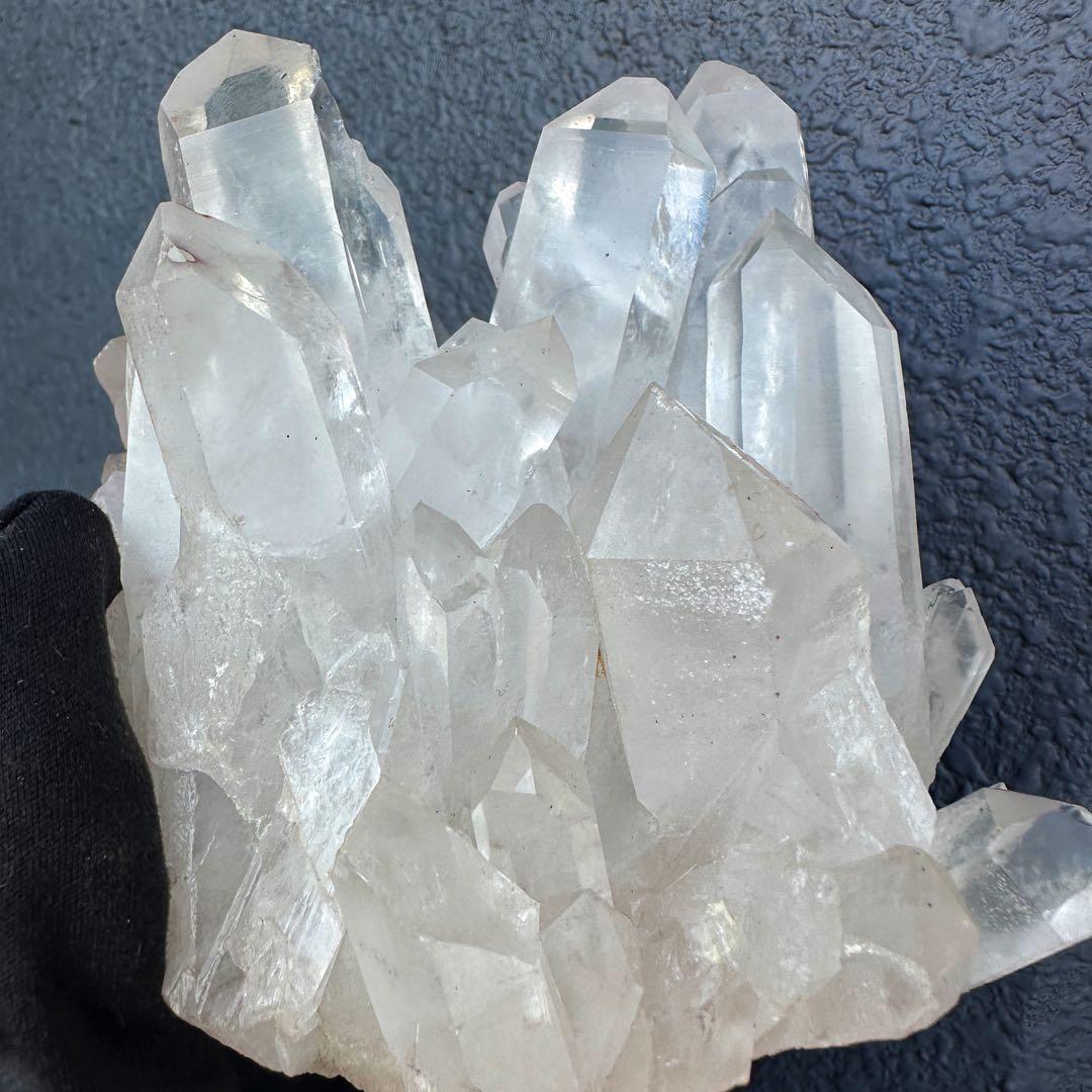 高品質❗浄化❗️超強いパワー ヒマラヤ クラスター パワーストーン天然石A1400