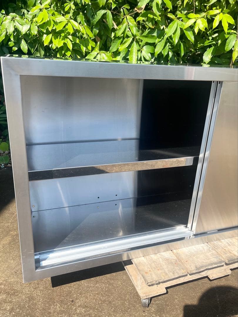 ステンレス吊り戸棚　吊り棚　食器棚　1200×300×600