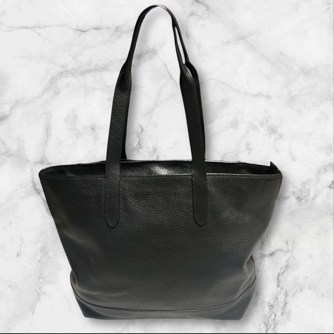 mizuki 極美品】COACH コーチ トートバッグ レザー ブラック