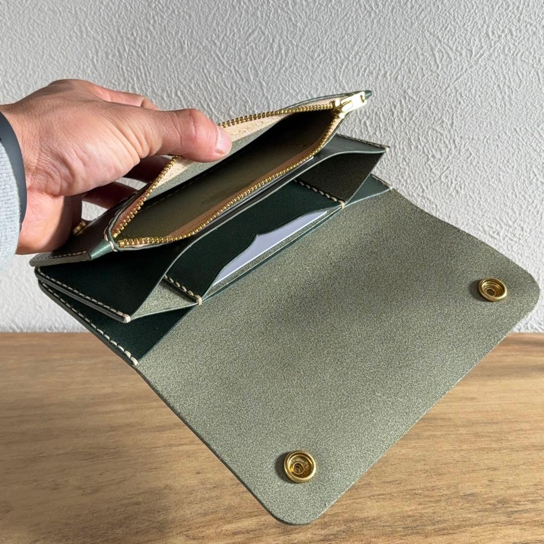 栃木レザー サドル トラッカーウォレット 42talon