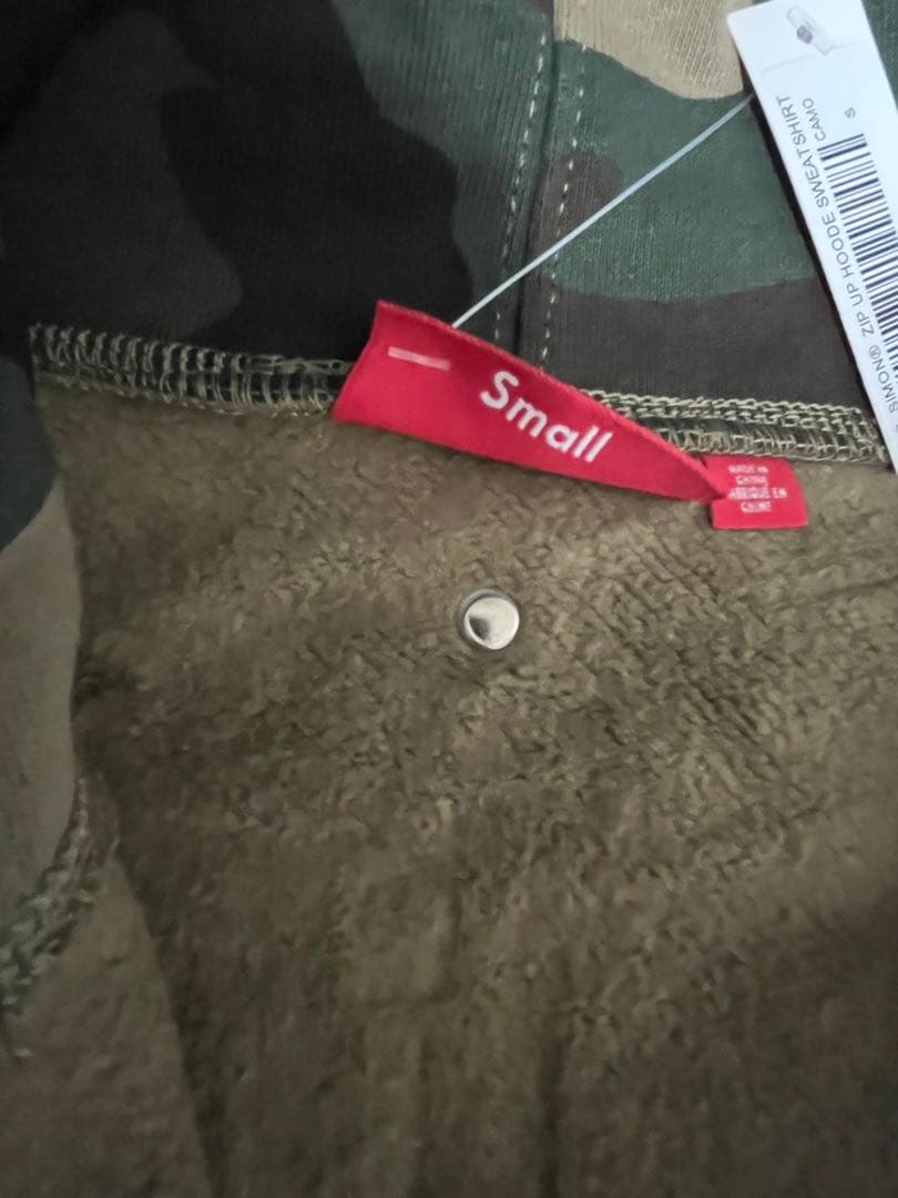 Supreme × B.B. Simon Camo ジップパーカー S